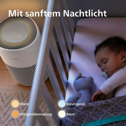 Philips Luftreiniger AC2210/10, HEPA NanoProtect, CADR 400 m³/h