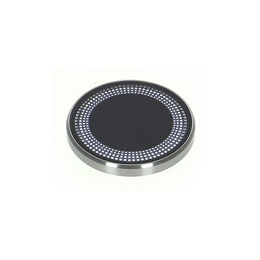 LUTH Profi Parts Twistpad Knebel für Neff Herd 10006978, rund, flach, schwarz. Steuert Kochfeld- und Backofenfunktionen.