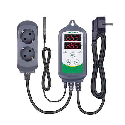 Inkbird ITC-308 Digitaler Temperaturregler mit Fühler, 230V
