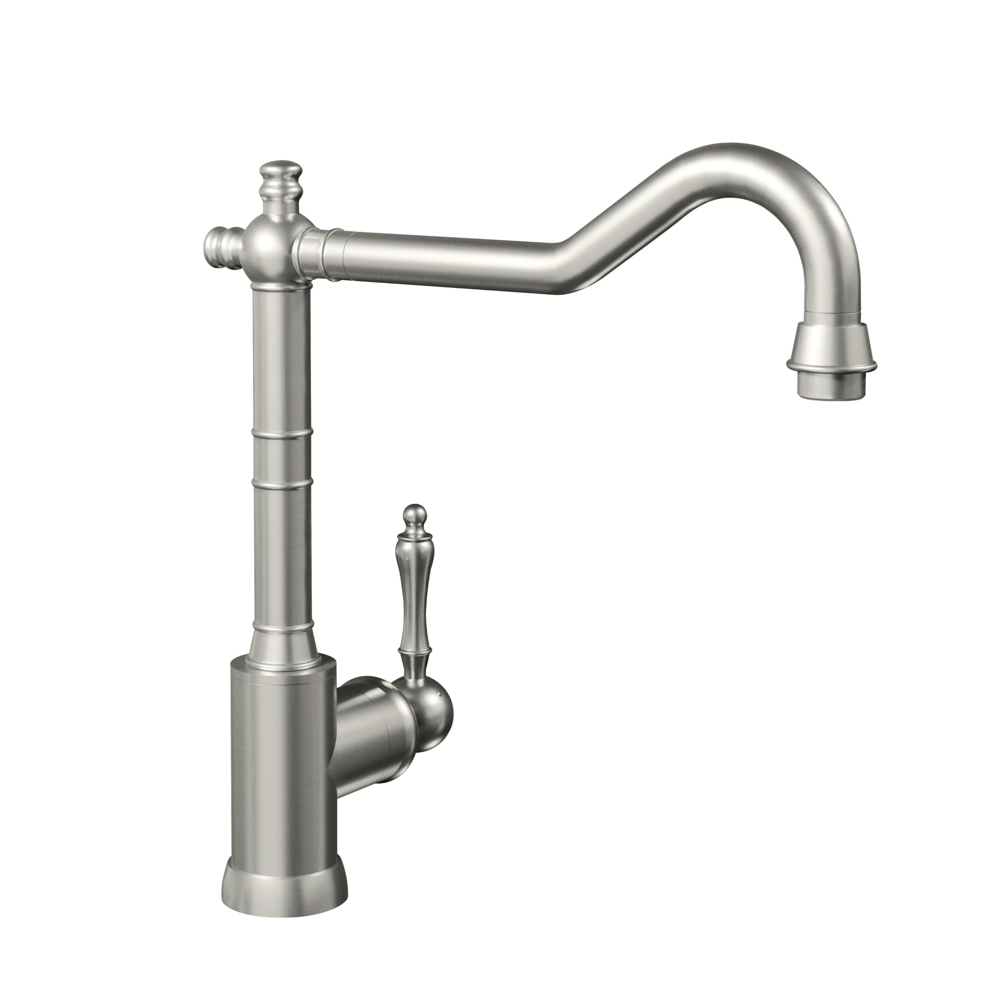 Villeroy & Boch Avia 2.0 Küchenarmatur Hochdruck Edelstahl. Edelstahl-Armatur mit hohem Auslauf zur Wasserabgabe an der Küchenspüle.