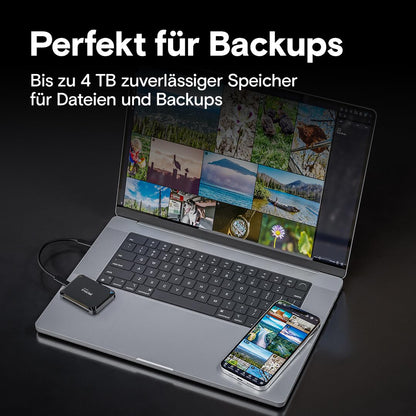 Crucial X9 2TB Portable USB-C Externe SSD Festplatte