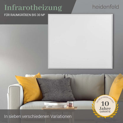 Heidenfeld HF-HP106-3 Infrarot Heizkörper - 1000 Watt
