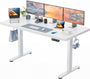 HUANUO Steh-Sitz-Schreibtisch Elektrisch Höhenverstellbar 160x80 cm mit einteiliger Tischplatte