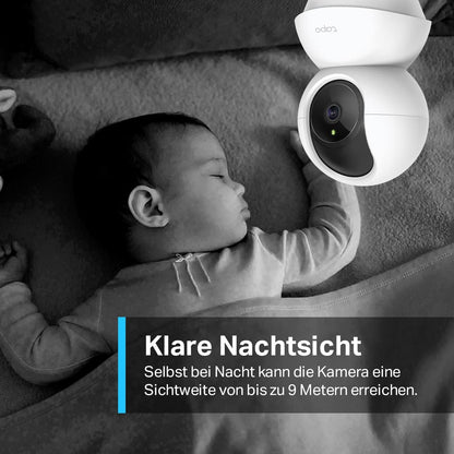 Tapo C210 WLAN Überwachungskamera 2er-Set, 3 MP, schwenk-/neigbar