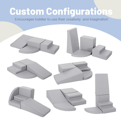 Softbausteine Kletter-Set – 4-teilig mit verlängerter Rampe