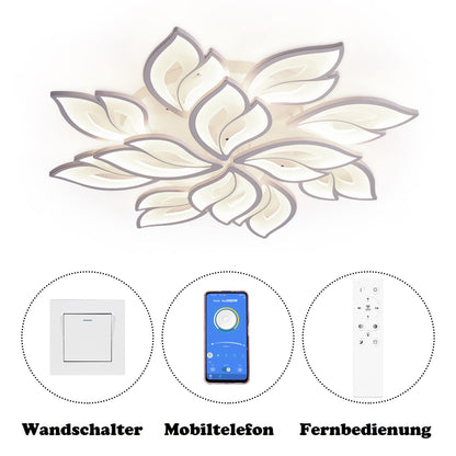 Moderne LED Deckenleuchte Dimmbar 90-180W – Farbwechsel & App