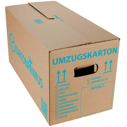 Kartonprimus Umzugskartons 620 x 300 x 330 mm, zweiwellig, 25 Stück