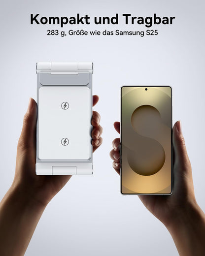 Bolvunes 3-in-1 Induktive Ladestation für Samsung Galaxy, Watch & Buds