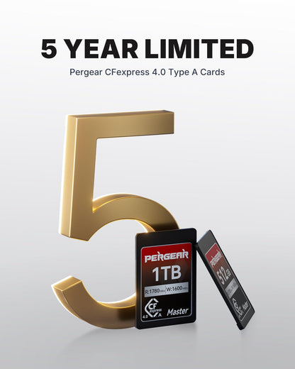 Pergear CFexpress 4.0 Typ A Master Series Speicherkarte - 512GB