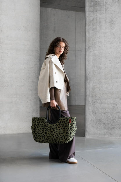 reisenthel loopshopper L Shopper teddy leo olive, 25 l