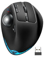 SABLUTE MAM1 Pro Ergonomische Trackball Maus Kabellos Bluetooth mit Daumen-Trackball und RGB Beleuchtung