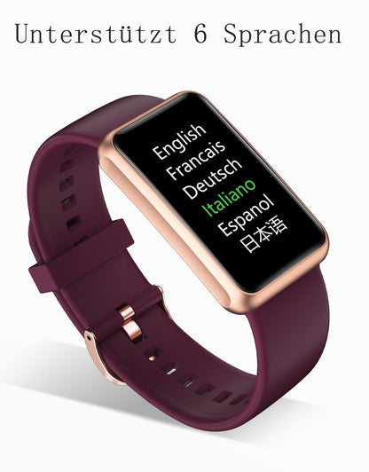 HUAKUA S2 Schrittzähler Uhr – Fitness Tracker ohne App, wasserdicht