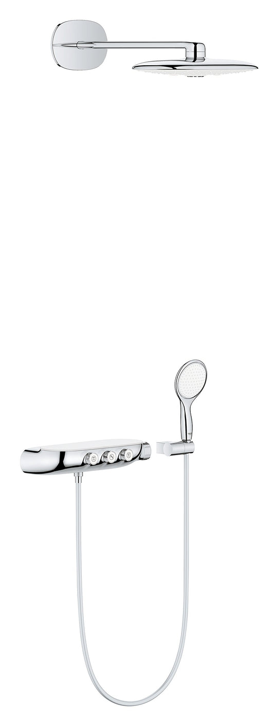 GROHE Rainshower Smartcontrol Duo 360 Duschsystem Thermostat Moon White
