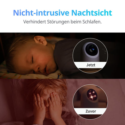 SwitchBot Pan/Tilt Cam Plus 3K WLAN Überwachungskamera für innen