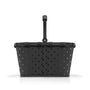 reisenthel carrybag frame glossy dots black Einkaufskorb 22 l