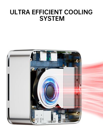 GMKtec Mini PC Ryzen 5 3500U Desktop Computer - 16GB RAM / 512GB SSD