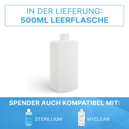ARNOMED Kunststoff Eurospender Wandmontage 500ml - Weiss