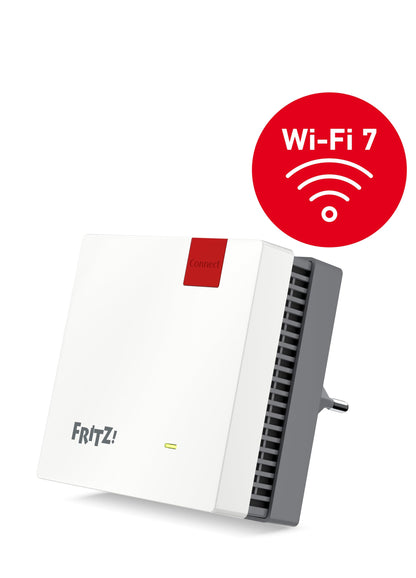 FRITZ! Repeater 1700 – WLAN-Repeater mit Wi-Fi 7 bis 3600 Mbit/s