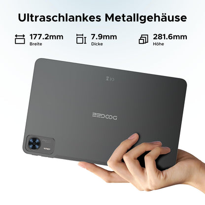 DOOGEE T36 Gaming Tablet 12 Zoll Android 4G LTE - Schwarz