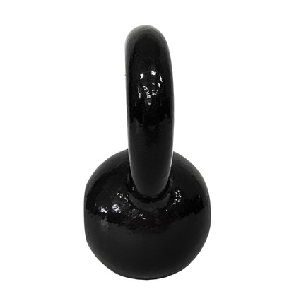 Amazon Basics Kugelhantel Kettlebell aus Gusseisen, 16 kg, Schwarz