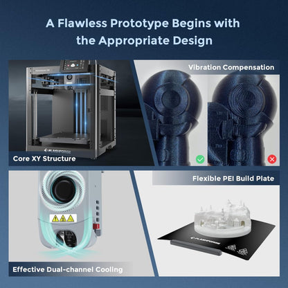 FLASHFORGE Adventurer 5M 3D Drucker – High-Speed, 220x220x220mm