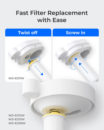 Waterdrop WD-EWFLY Ersatzfilter für Wasserspender, 3er-Pack
