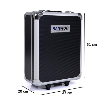 Kanwod KTOTC-1054 Werkzeugkoffer Trolley Set gefüllt 1000-tlg.