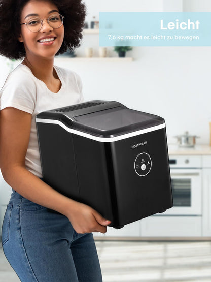 Eiswürfelmaschine Testsieger 2024 – 14kg Geräuscharmer Ice Maker