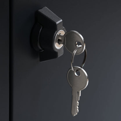 Zelsius Neptun Briefkasten mit Paketfach – Anthrazit RAL7016