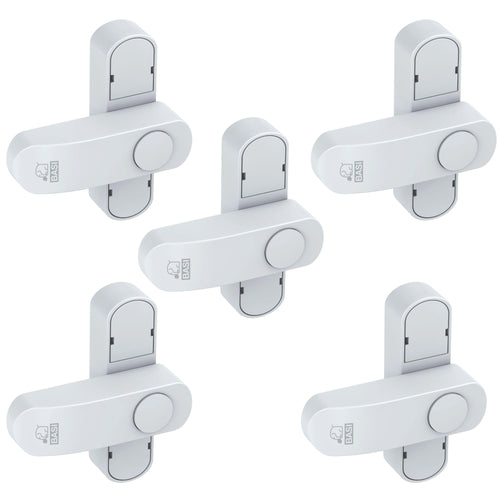 BASI Fenstersicherung Zusatzsicherung 5er Set – Weiss