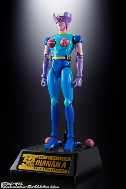 Bandai Soul Of Chogokin Sammlerfigur – GX-108 Rhein X1 + GX-11R Dianan A