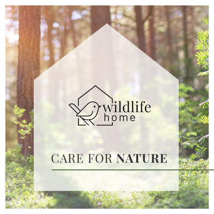 WILDLIFE HOME Insektenhotel XXL stehend, Bienenhotel mit Metalldach