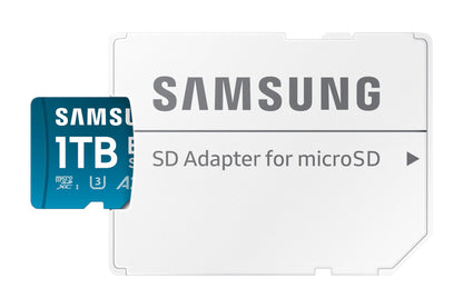 Samsung EVO Select microSD-Karte 4K UHD - 1 TB mit SD-Adapter (2024)