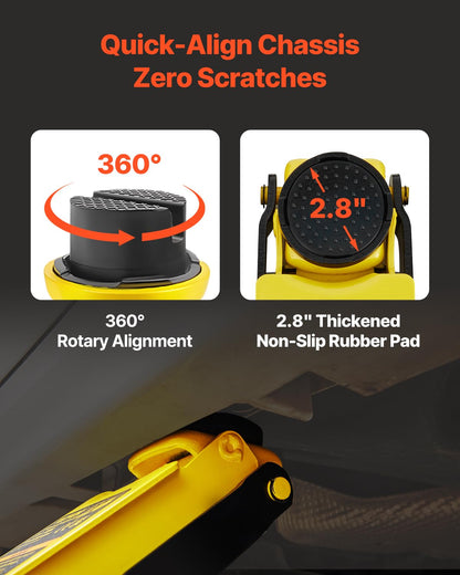 VEVOR Hydraulischer Rangierwagenheber – 2,5 t Tragkraft