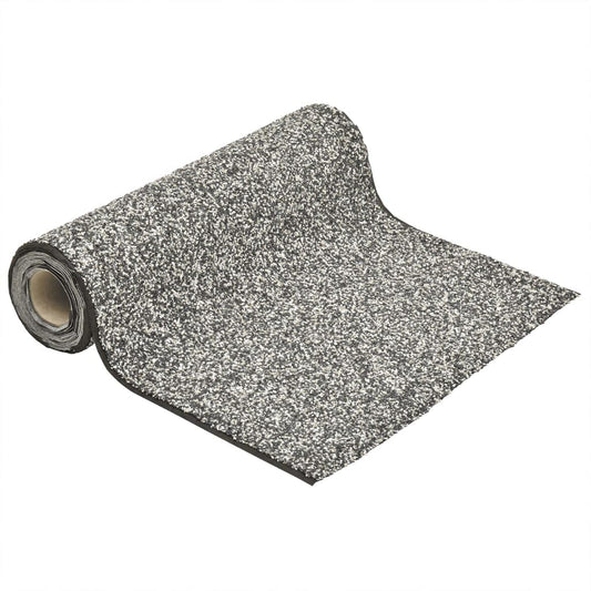 vidaXL Steinfolie Teichrand Bachlauf – Grau 800x60cm. Graue Folie, 800x60cm, zur Gestaltung und Abdichtung von Teichrändern/Bachläufen.