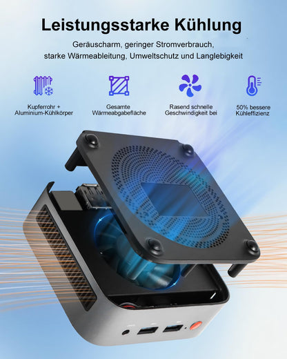 Ninkear Mini PC W-11 – Micro PC N150, 16GB RAM, 512GB SSD