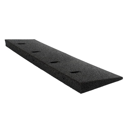 Bordsteinrampe Gummi 2er Set schwarz - 100x7cm Auffahrkeil