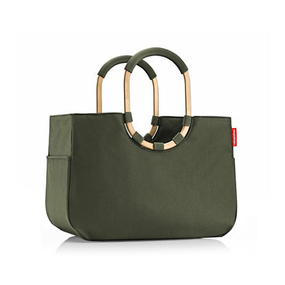 reisenthel loopshopper L forest gold – Shopper mit Rundgriff, 25 l