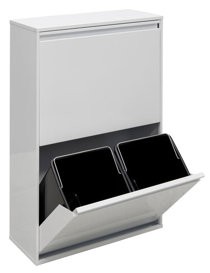 ARREGUI Basic CR601-B Mülltrennsystem 4 Fächer – Weiss