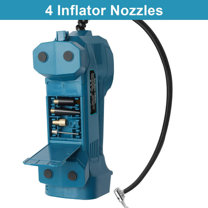 QUPERR Akku Kompressor UPUMP-MK1, tragbare Luftpumpe für Makita 18V