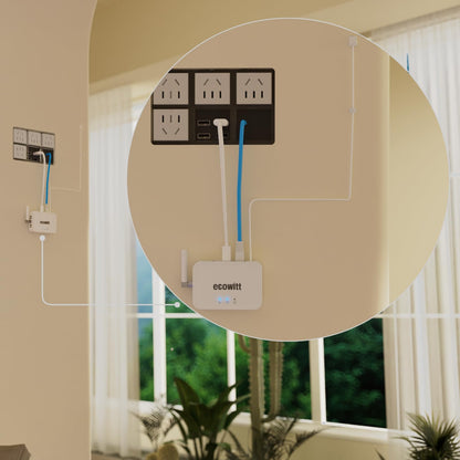 Ecowitt GW3000 Wetterstation Gateway - WLAN/LAN mit Innensensoren