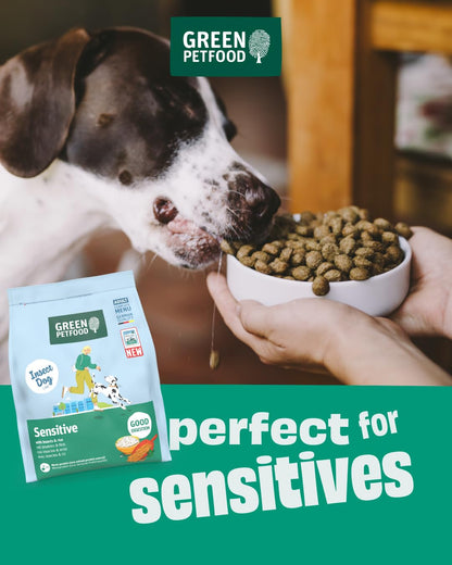 Green Petfood InsectDog Sensitive Trockenfutter Insekten & Reis 10 kg