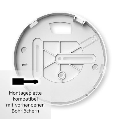 Ei Electronics Ei650 Rauchwarnmelder, 4er Set mit 10-Jahres-Batterie