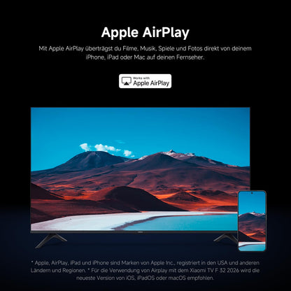 Xiaomi F Smart TV 32 Zoll HD (81 cm) – Fire TV