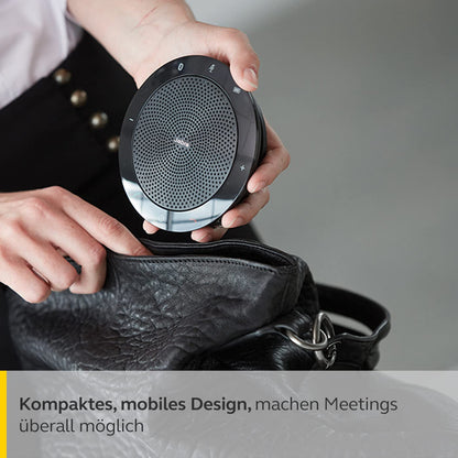 Jabra Speak 510 Konferenzlautsprecher mit Bluetooth und USB, Schwarz