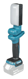 Makita DML816X LED Akku-Arbeitsleuchte – 18V System. Robuste, gelb-schwarze Akku-LED-Leuchte zur mobilen Ausleuchtung von Arbeitsbereichen.