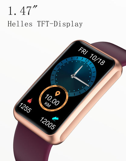 HUAKUA S2 Schrittzähler Uhr – Fitness Tracker ohne App, wasserdicht