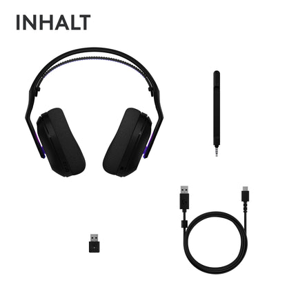 Logitech G G522 LIGHTSPEED Gaming Headset RGB - Schwarz