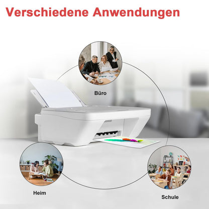 ANKINK Tintenpatronen kompatibel für Canon PG-545XL CL-546XL 2er-Pack