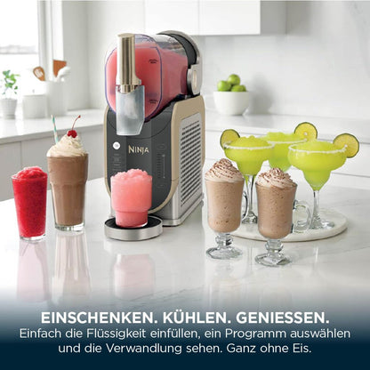 Ninja SLUSHi Maschine FS301EUSTGD für Slush & Eisgetränke, Stone Gold